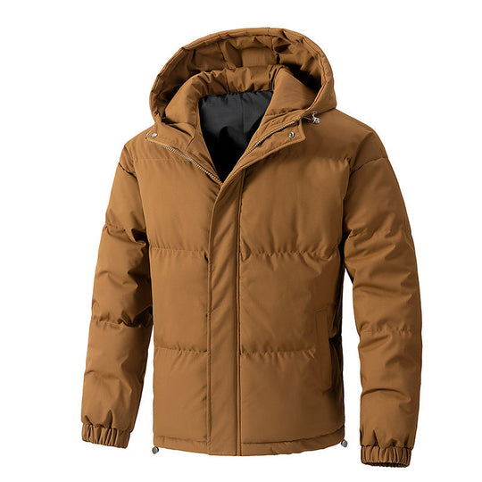 Winter Loose Hooded Cotton-padded Jacket Thickened Coat